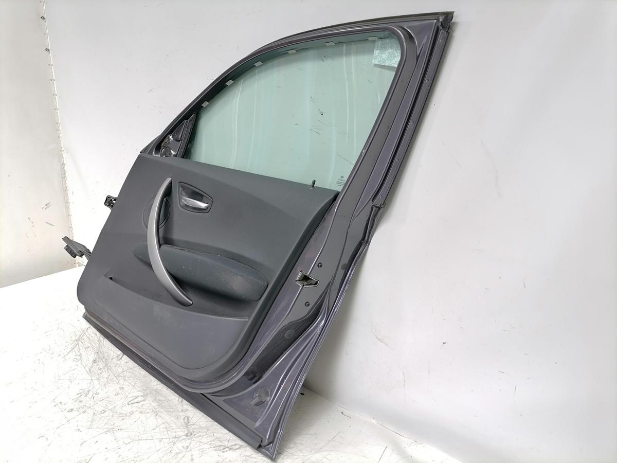 BMW 1er E87 original T&uuml;r vorn links Sparkling Graphite 5-T&uuml;rer Bj.2005